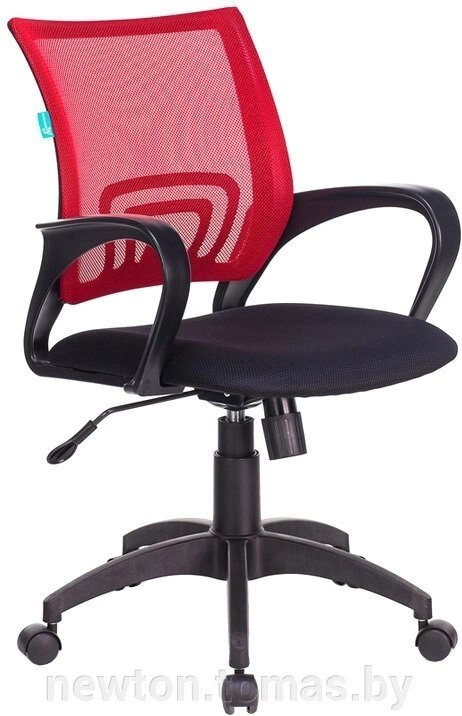 Кресло Бюрократ CH-695N/R/TW-11 черный/красный от компании Интернет-магазин Newton - фото 1