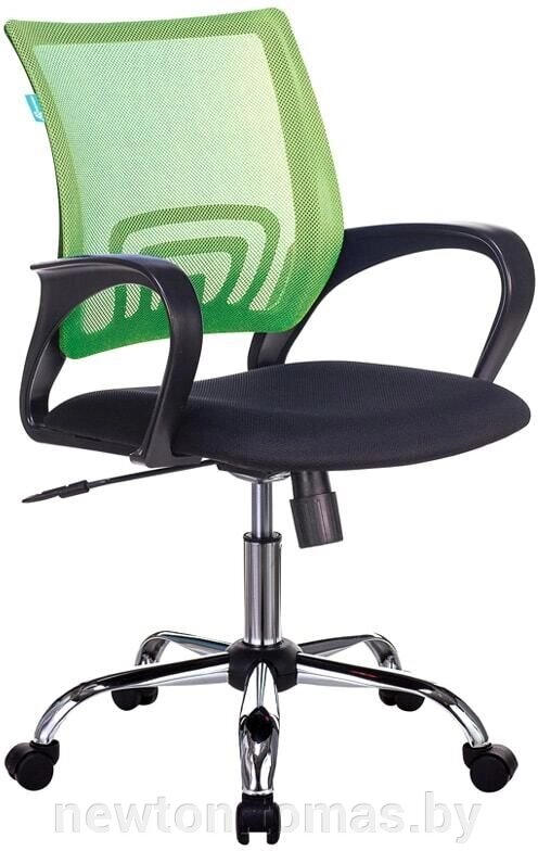 Кресло Бюрократ CH-695N/SL/SD/TW-11 черный/зеленый от компании Интернет-магазин Newton - фото 1