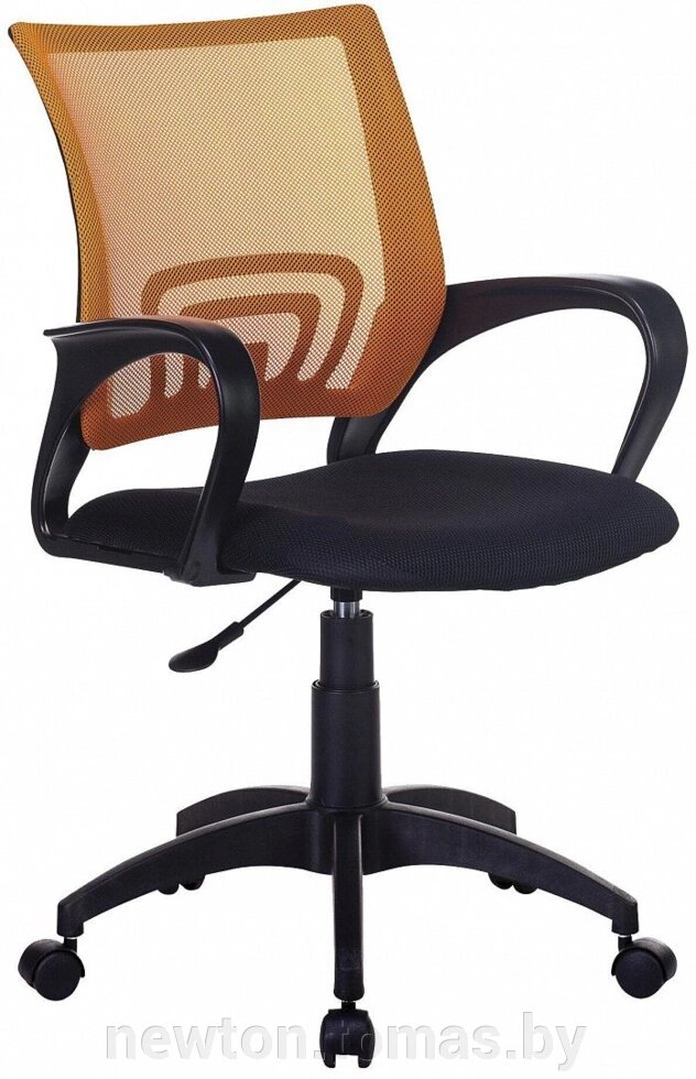 Кресло Бюрократ CH-695NLT черный/оранжевый от компании Интернет-магазин Newton - фото 1