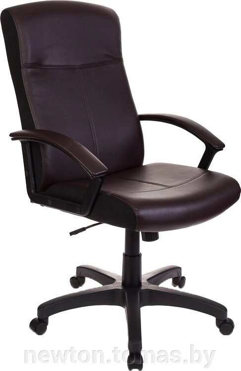 Кресло Бюрократ DOMINUS-BR коричневый от компании Интернет-магазин Newton - фото 1