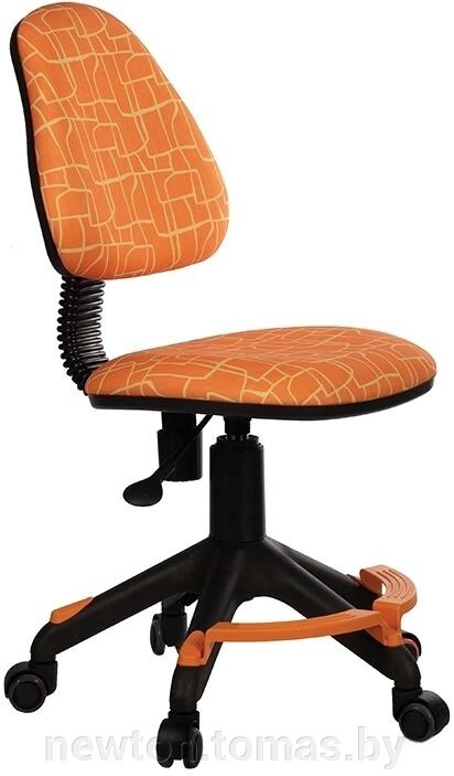 Кресло Бюрократ KD-4-F/GIRAFFE оранжевый от компании Интернет-магазин Newton - фото 1