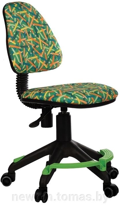 Кресло Бюрократ KD-4-F/PENCIL-GN зеленый от компании Интернет-магазин Newton - фото 1