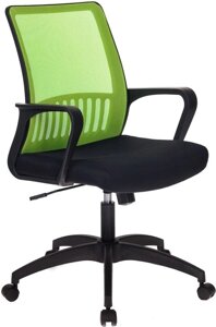 Кресло Бюрократ MC-201/SD/TW-11 черный/зеленый