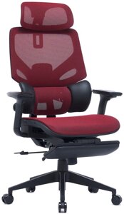 Кресло cactus CS-CHR-MC01-BK черный/красный
