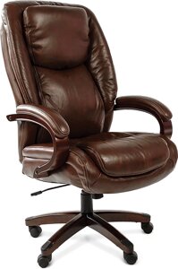 Кресло CHAIRMAN 408 коричневый