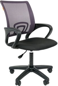 Кресло chairman 696 LT черный/серый