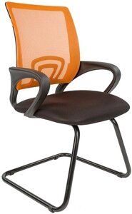 Кресло CHAIRMAN 696 V черный/оранжевый