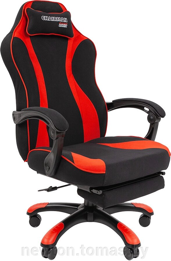 Кресло CHAIRMAN Game 35 черный/красный от компании Интернет-магазин Newton - фото 1