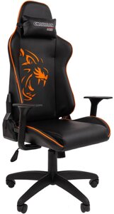 Кресло CHAIRMAN Game 40 черный/оранжевый