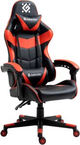 Кресло Defender Comfort черный/красный