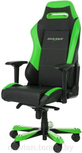 Кресло DXRacer Iron OH/IS11/NE черный/зеленый