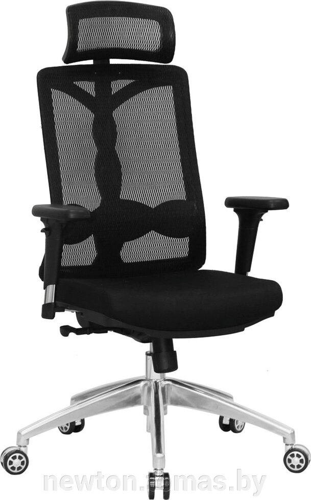 Кресло Evolution FUSION Fabric черный от компании Интернет-магазин Newton - фото 1