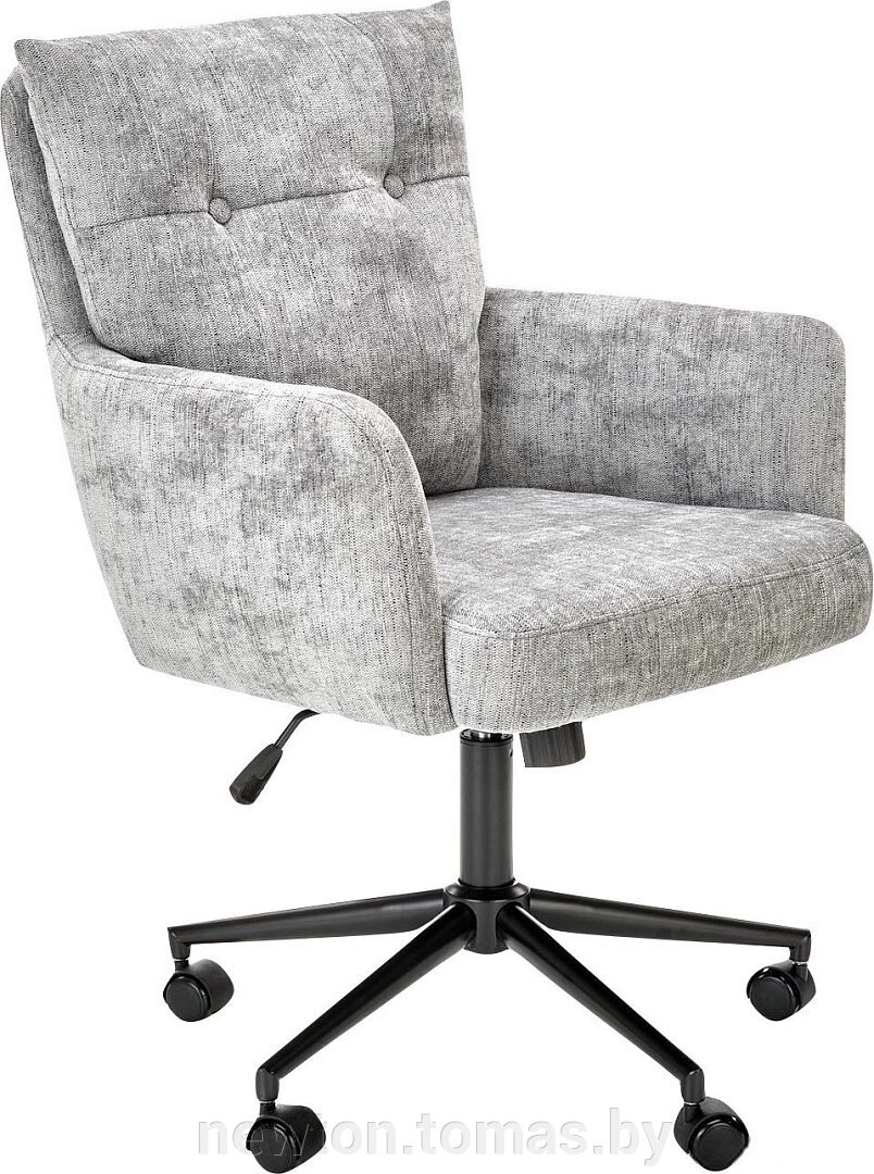 Кресло Halmar Flores светло-серый/черный от компании Интернет-магазин Newton - фото 1