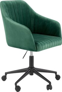 Кресло Halmar Fresco темно-зеленый/черный