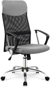 Кресло Halmar VIRE 2 черный/серый