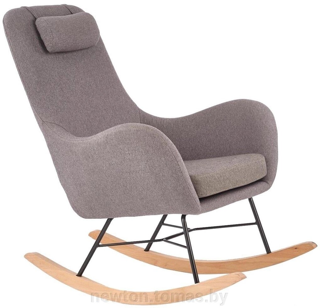 Кресло-качалка Halmar Botas серый от компании Интернет-магазин Newton - фото 1