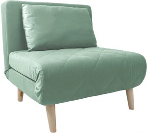 Кресло-кровать DiArt Элли 80 104187 мятный Antonio mint/бук