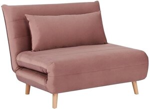 Кресло-кровать Signal Spike Velvet TAP. 182 античный розовый/бук