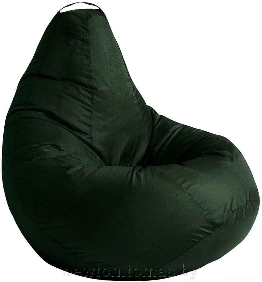 Кресло-мешок Kreslomeshki Груша-Ekonom XXL, темно-зеленый от компании Интернет-магазин Newton - фото 1