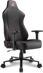 Кресло Sharkoon Skiller SGS30 черно-розовый