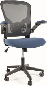 Кресло Signal Q-333 серый/синий