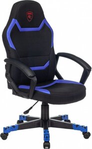 Кресло Zombie 10 черный/синий