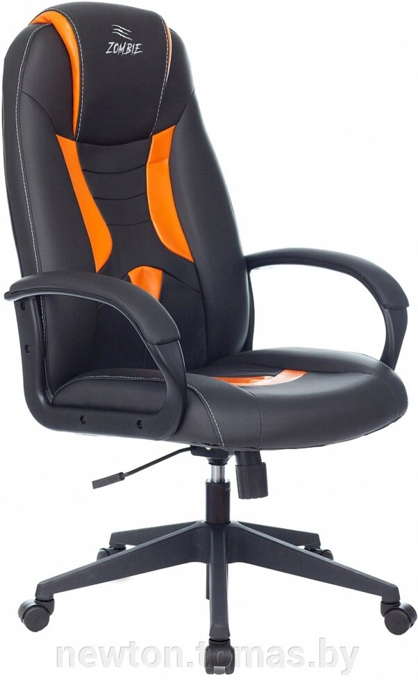 Кресло Zombie 8 черный/оранжевый от компании Интернет-магазин Newton - фото 1