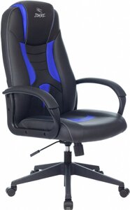 Кресло Zombie 8 черный/синий