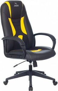 Кресло Zombie 8 черный/желтый
