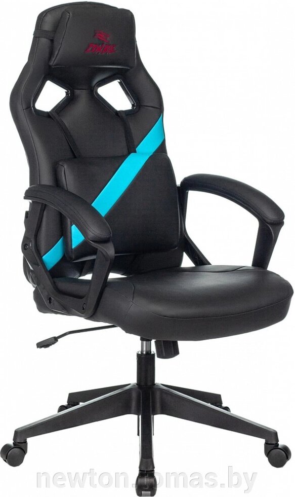 Кресло Zombie Driver черный/голубой от компании Интернет-магазин Newton - фото 1