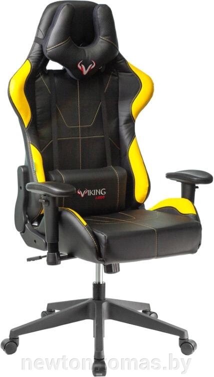 Кресло Zombie Viking 5 Aero черный/желтый от компании Интернет-магазин Newton - фото 1
