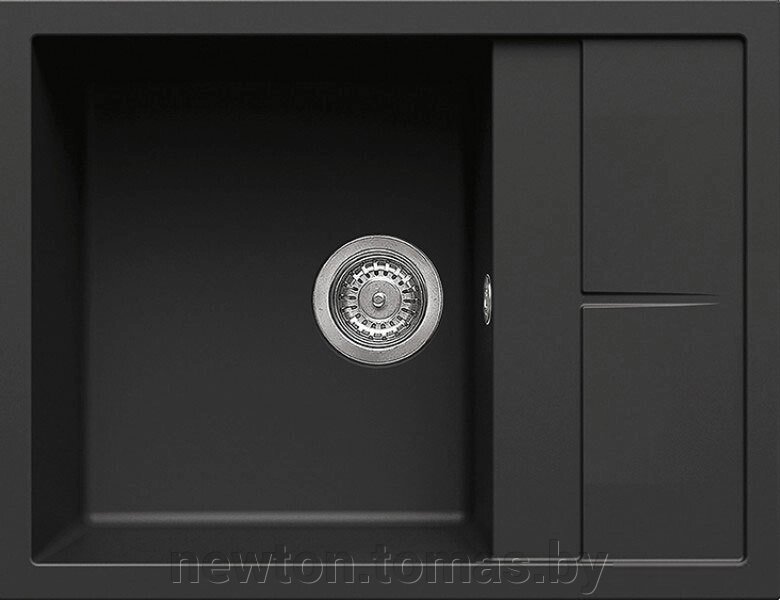 Кухонная мойка Elleci Unico 125 Full Black 40 от компании Интернет-магазин Newton - фото 1