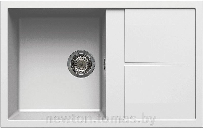Кухонная мойка Elleci Unico 300 Bianco Titano 68 от компании Интернет-магазин Newton - фото 1