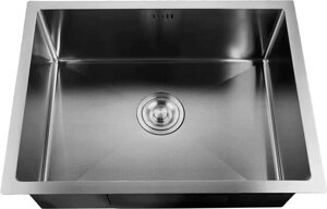Кухонная мойка GranFest Metal нержавеющая сталь AISI 304 PVD GF-5344 графит с сифоном