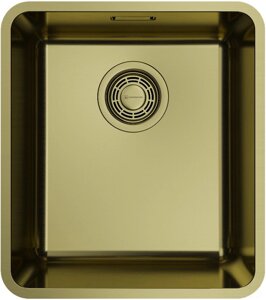 Кухонная мойка Omoikiri Omi 37-U/I-LG Ultra светлое золото