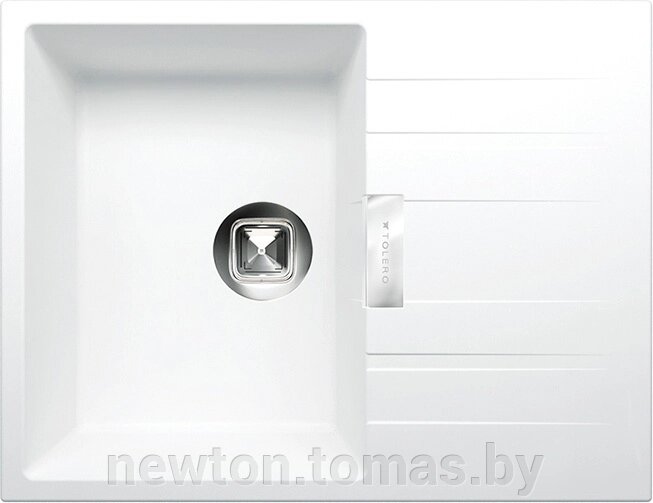Кухонная мойка Tolero Loft TL-650 белый от компании Интернет-магазин Newton - фото 1