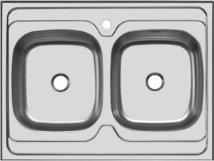 Кухонная мойка Ukinox Стандарт STM800.600 206C 3C