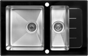 Кухонная мойка ZorG GS 7850-2 черный