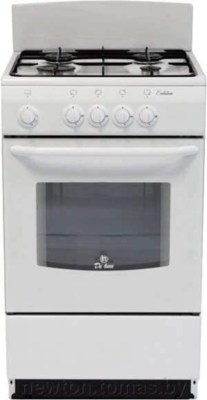 Кухонная плита  De luxe 5040.38Г Щ белый от компании Интернет-магазин Newton - фото 1
