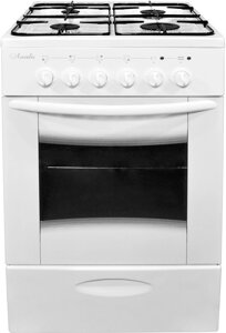 Кухонная плита Лысьва ЭГ 4к01 МС-2у белый, без крышки