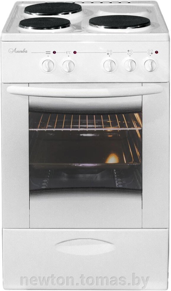 Кухонная плита  Лысьва ЭП 301 МС белый от компании Интернет-магазин Newton - фото 1