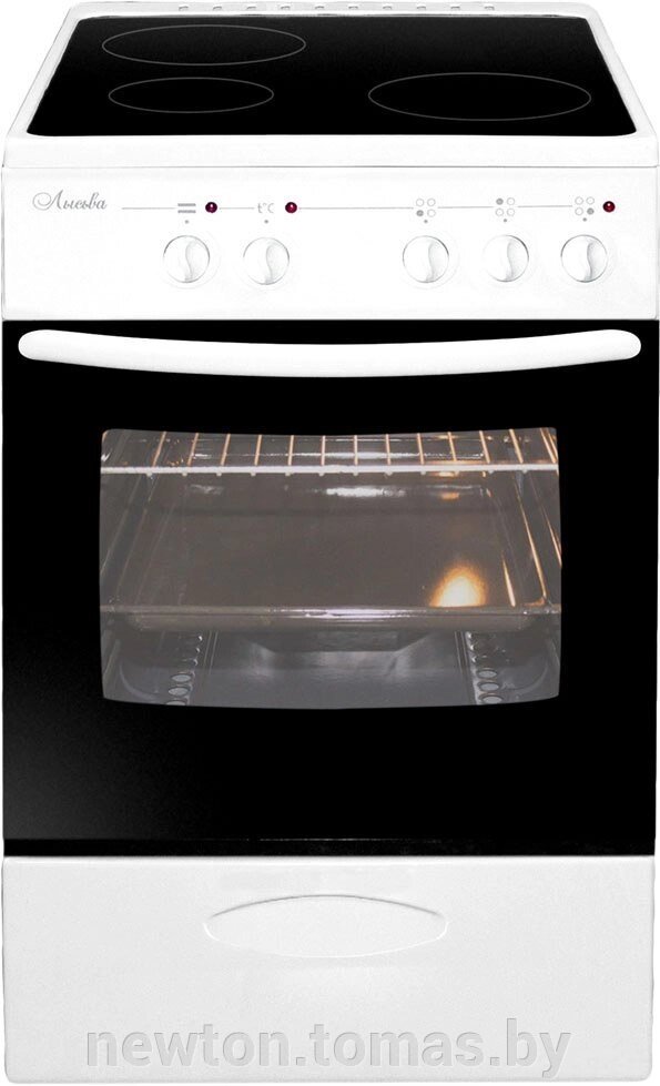 Кухонная плита Лысьва ЭПС 301 МС белый от компании Интернет-магазин Newton - фото 1
