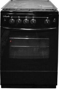 Кухонная плита Лысьва ГП 400 М2С-2у черный, стеклянная крышка