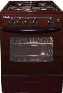Кухонная плита Лысьва ГП 400 МС-2у без крышки, коричневый
