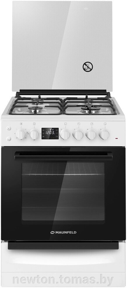 Кухонная плита MAUNFELD MGC60ECW05 от компании Интернет-магазин Newton - фото 1