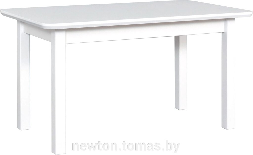 Кухонный стол DREWMIX Wenus 2 S белый от компании Интернет-магазин Newton - фото 1