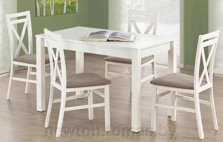 Кухонный стол Halmar Ksawery белый от компании Интернет-магазин Newton - фото 1