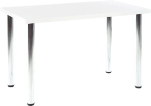 Кухонный стол Halmar Modex 120/68 белый/хром