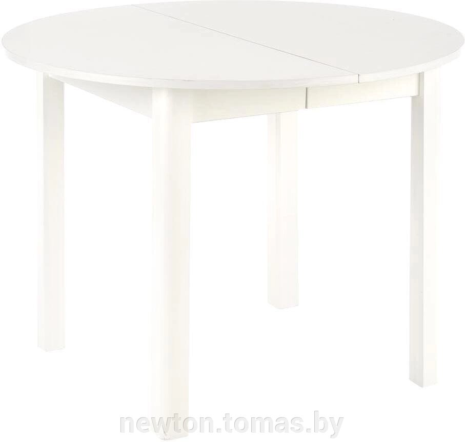 Кухонный стол Halmar Ringo 102-142/102 белый от компании Интернет-магазин Newton - фото 1