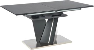 Кухонный стол Halmar Salvador 160-200/90 темно-серый